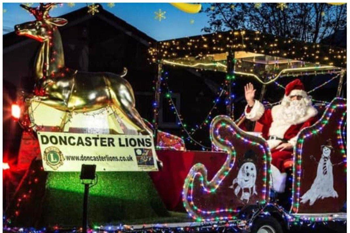 All the dates and locations for Santa's annual sleigh tour of Doncaster