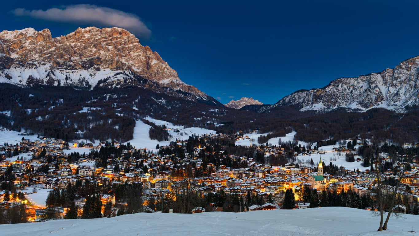 Cortina hosted the Winter Olympics in 1956 and will again in 2026 (Getty Images)