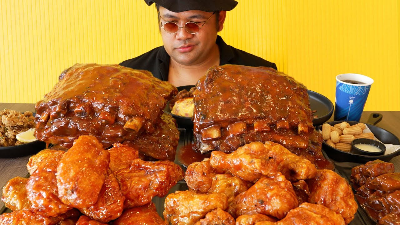 【BANKII ย้อนความทรงจำ】กินแหลก! ไก่ทอดเผ็ดที่สุดในปฐพี ซี่โครง BBQ แสน ...
