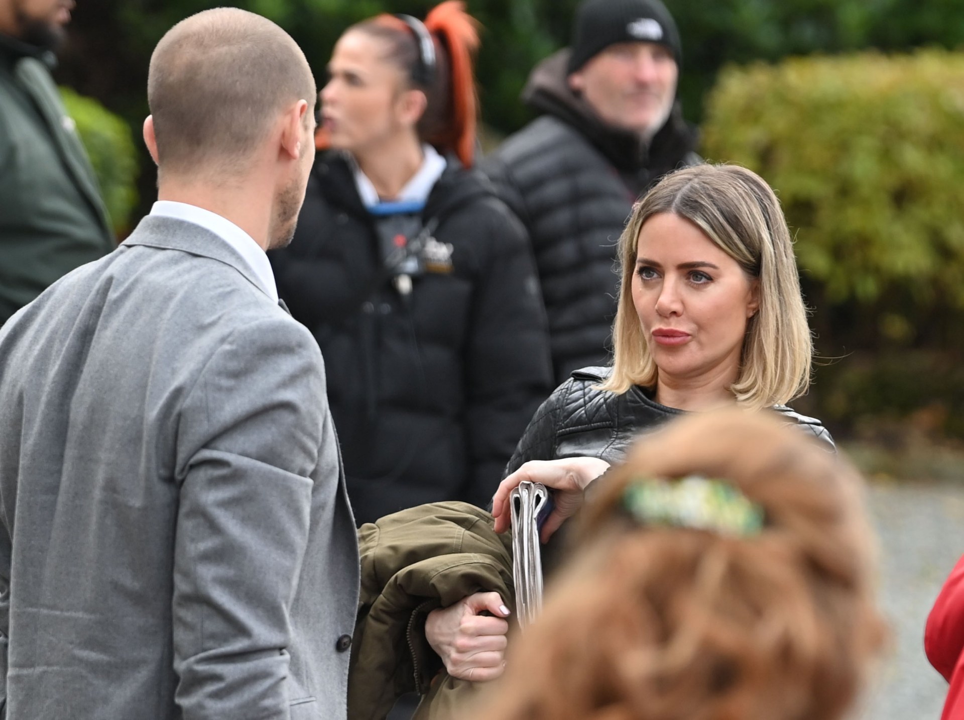 Is there tension between Abi and Carl? (Picture: MCPIX/ZENPIX)