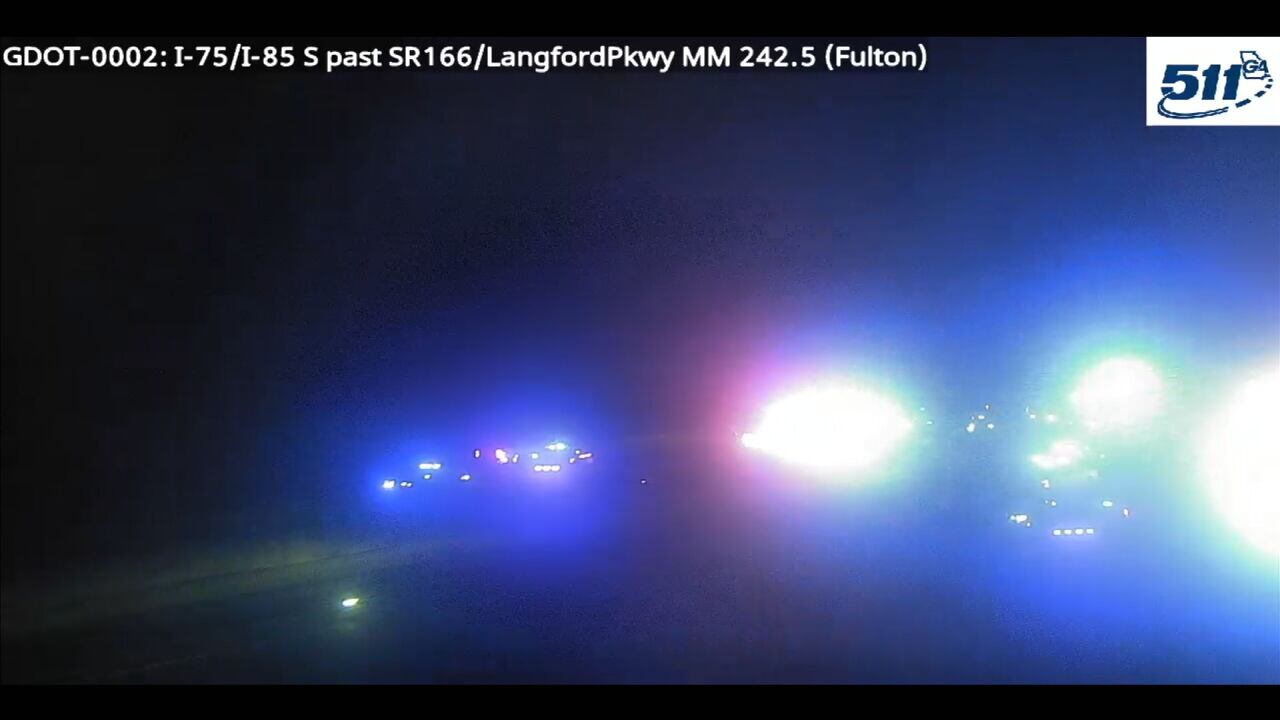 Suspect hit, killed on I-75/85 after chase with Clayton County deputies