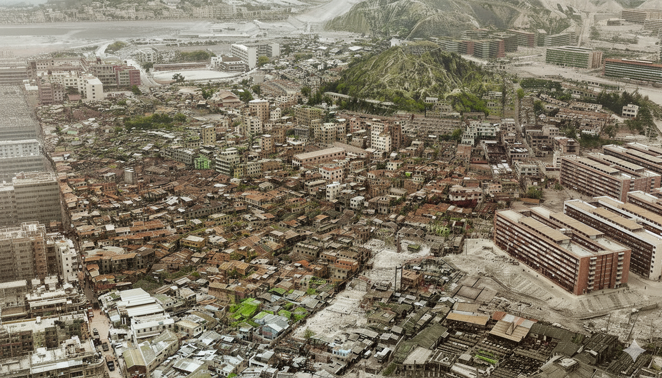 How 35,000 People Lived in One City Block Without Rules