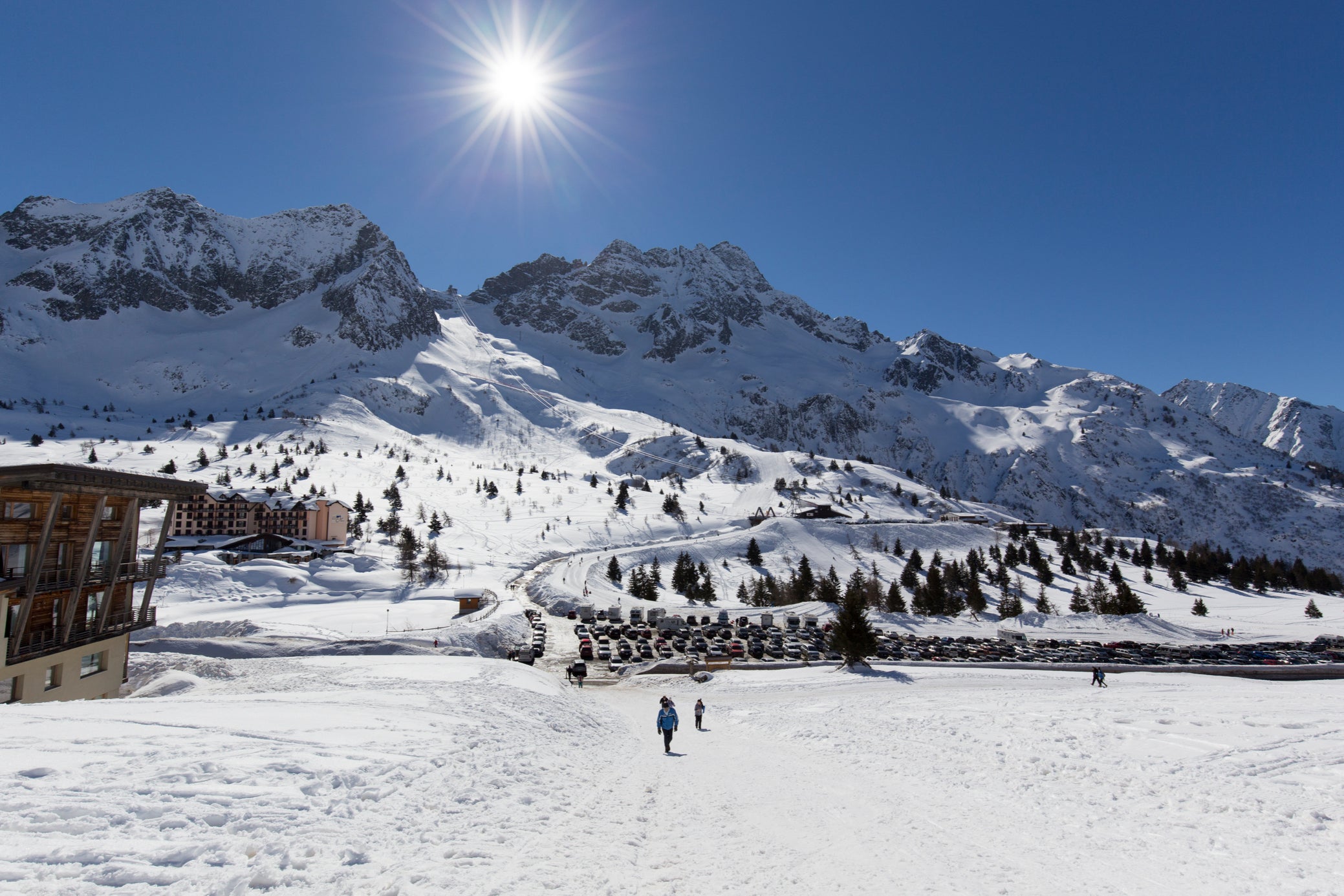 The highest peak of Passo Tonale is 3000m (Getty Images)