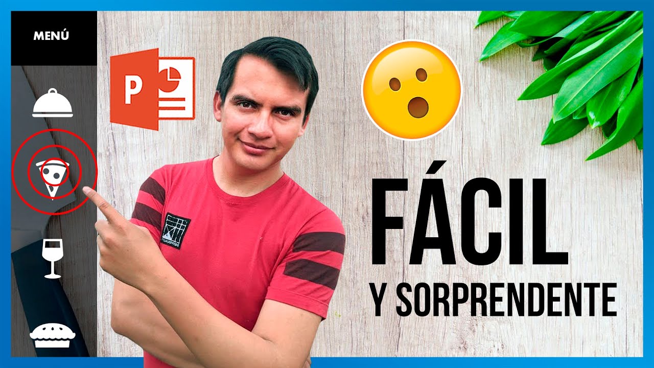 Diseña Tu Menú Interactivo En PowerPoint Sin Complicaciones