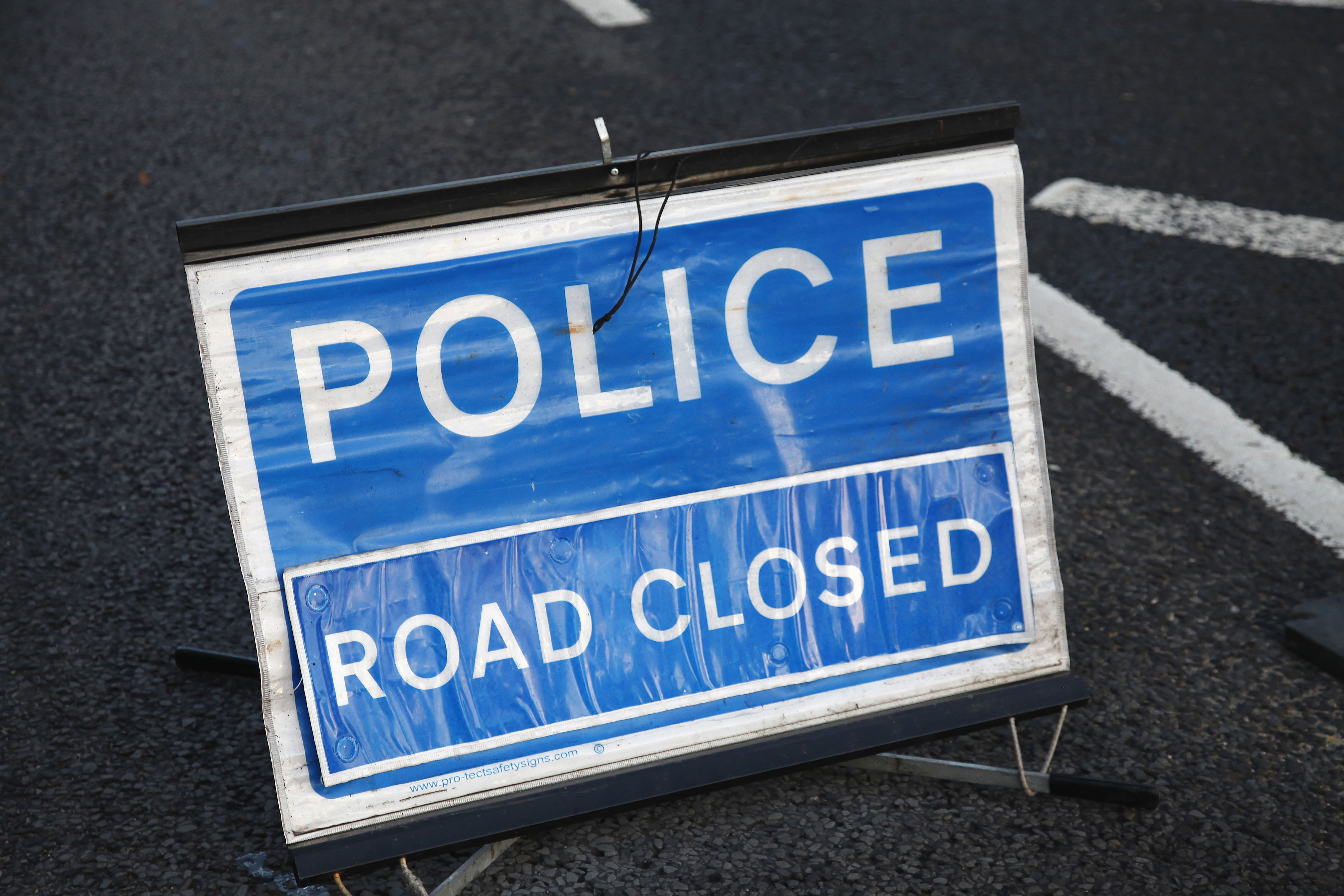 A760 crash: Road closed and man taken to hospital after early morning ...