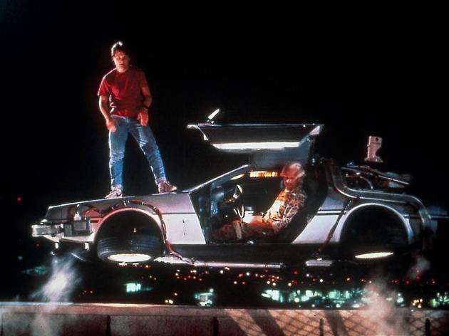 Der DeLorean in „Zurück in die Zukunft“