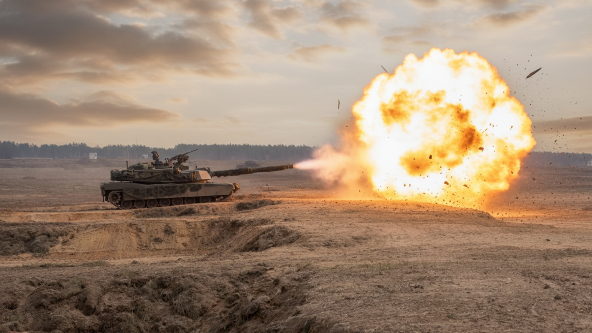 US and NATO Army Conduct Tank and Artillery Drills in Poland