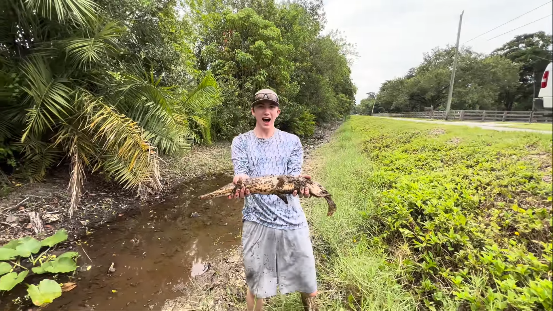 Rescue Mission – Pulling Fish Out Of A Drying Mud Pit