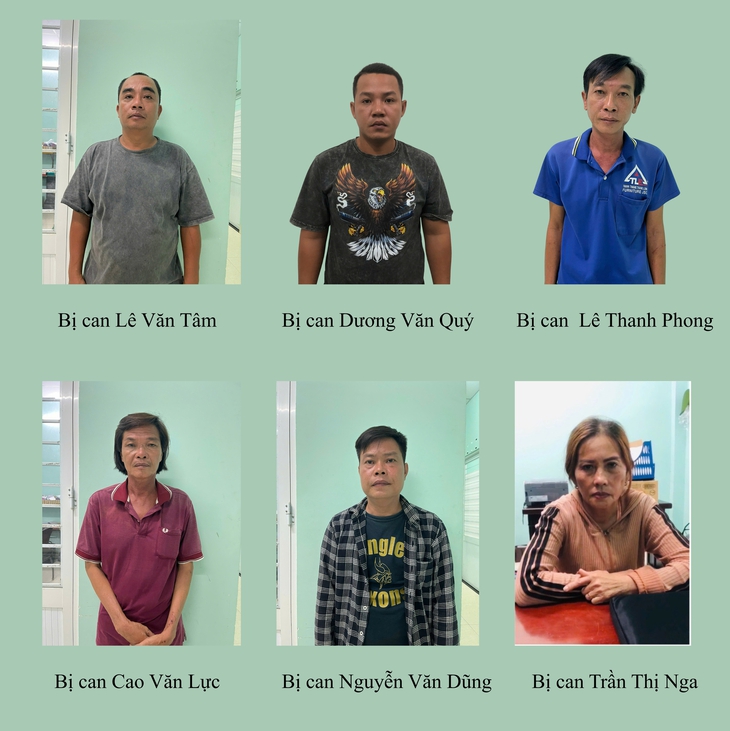 Khởi tố 14 người liên quan vụ đánh bạc tại xã Tân Hội, An Giang