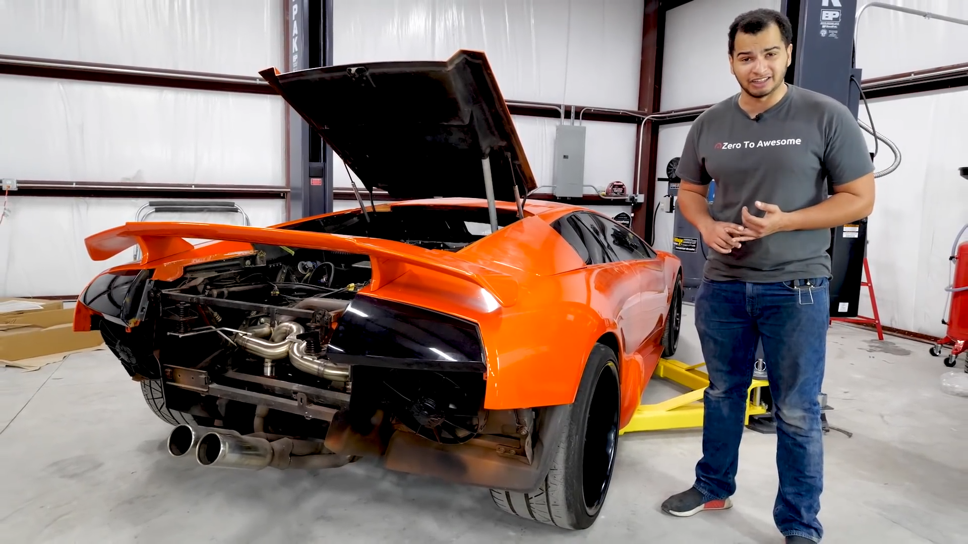 I Converted My Fast & Furious Lambo to RWD