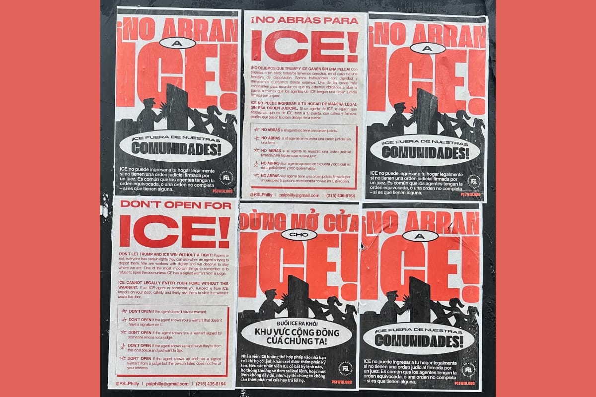 How Philadelphia Is Organizing and Educating ICE Watch Programs