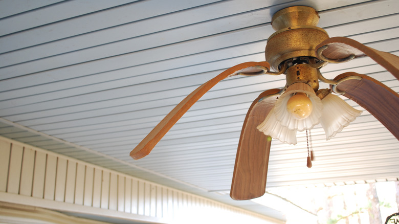 How To Fix Drooping Ceiling Fans That Have Been Warped By Humidity