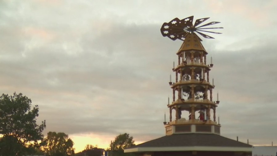 Ferdinand celebrates German history and Christmas season with 32-foot ...