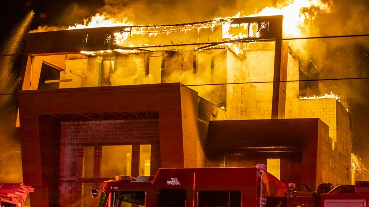 St. Pete crews put out fire at home under construction