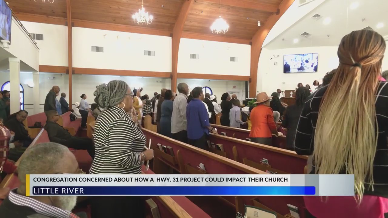 Little River congregation expresses concern about Highway 31 expansion