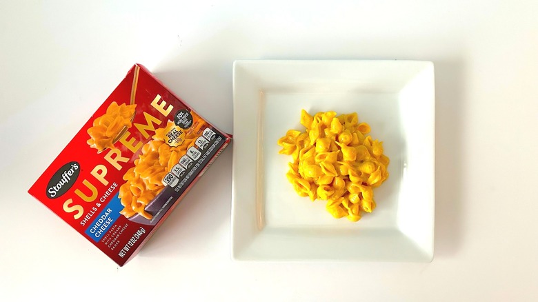 Stouffer's New Shelf-Stable Mac And Cheese Vs Velveeta: Which Boxed ...