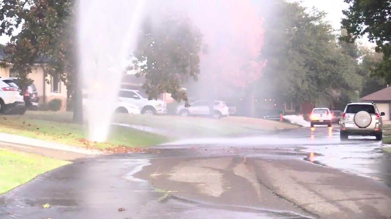 WATCH: Water shoots into the air after main break in The Village ...