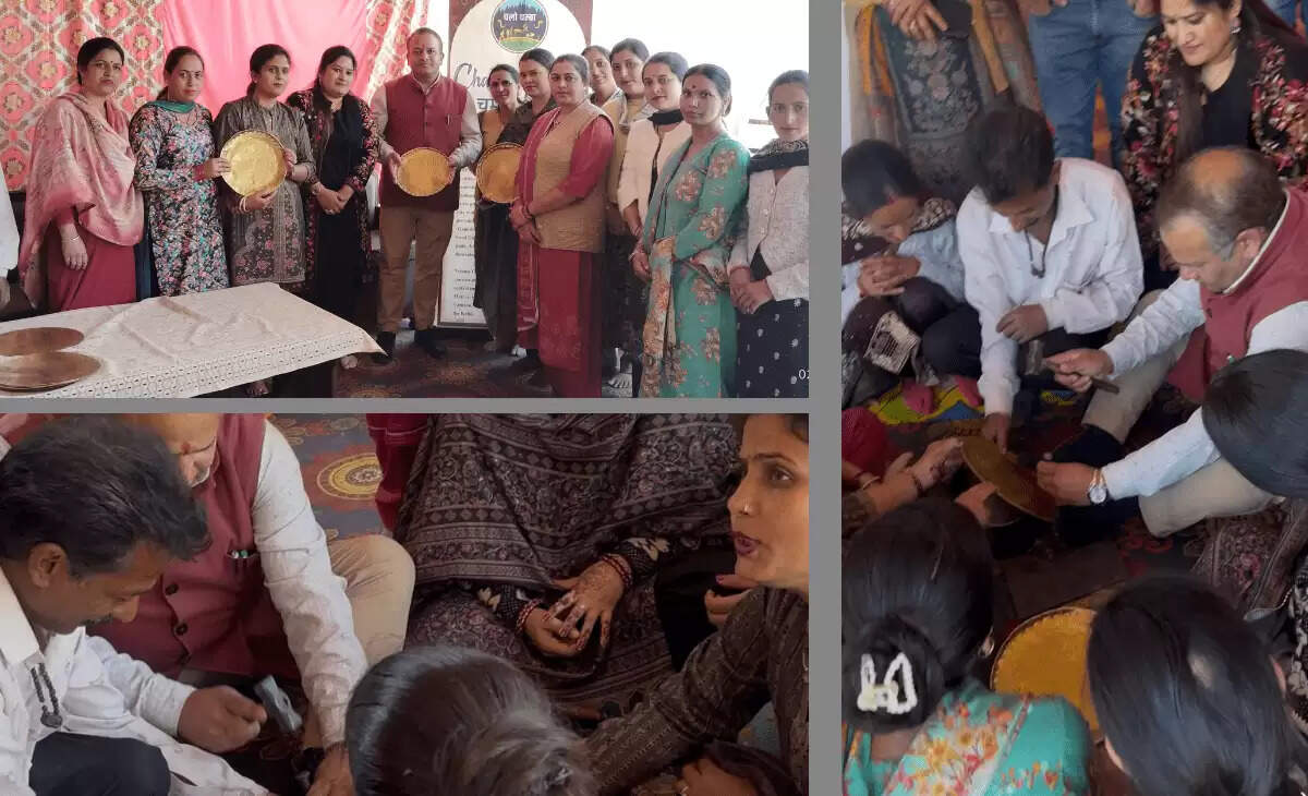 Dr. Janak Raj Celebrates Chamba Thaal Craftsmanship with Local Artisans