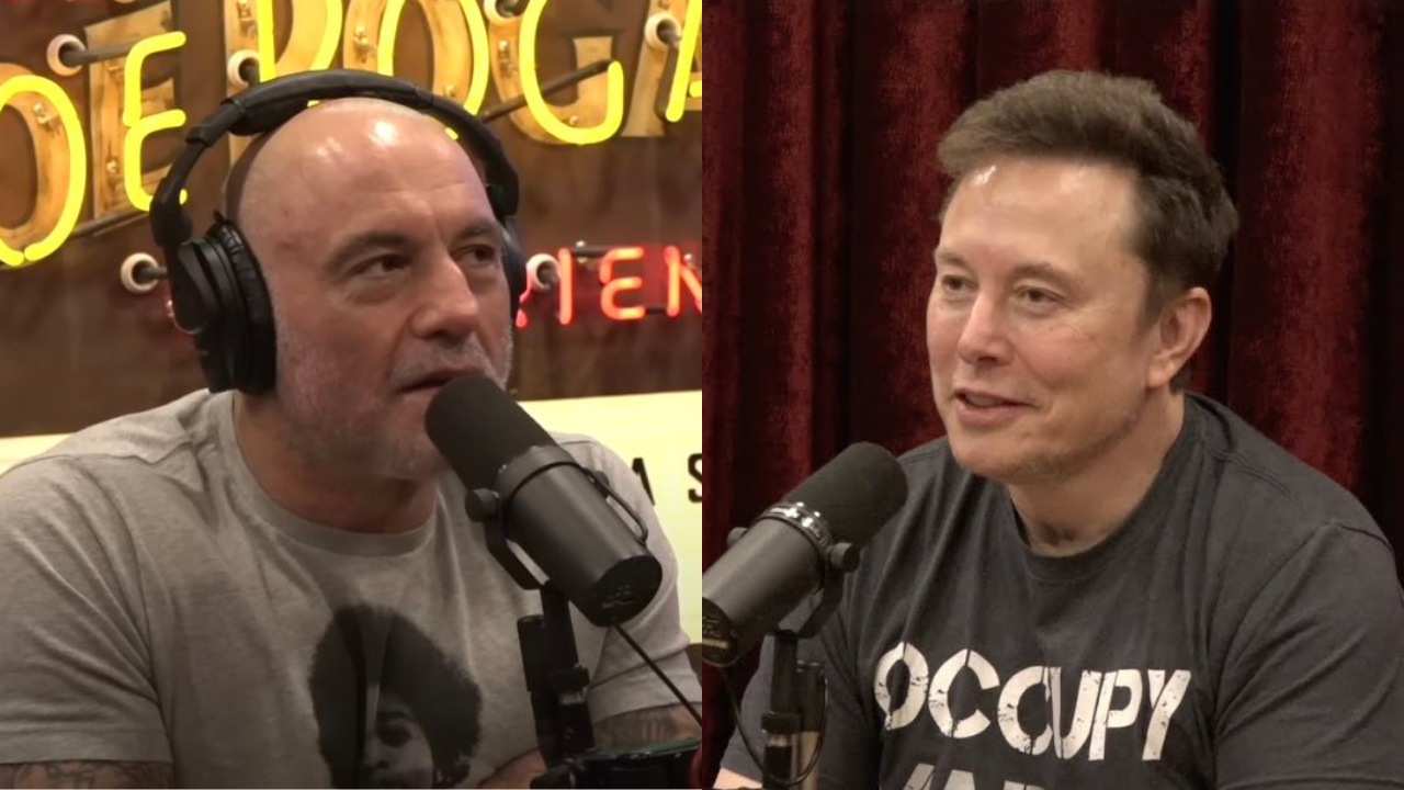 Elon Musk drops a striking one-word reaction after his 2018 Joe Rogan ...