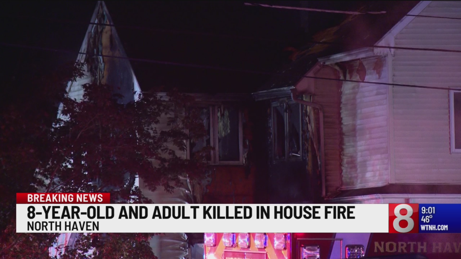 8-year-old, man die after North Haven house fire