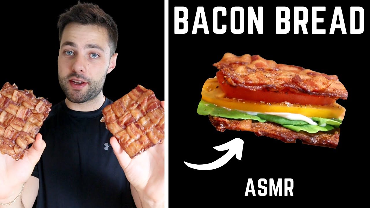 Bacon BREAD BLT: ASMR