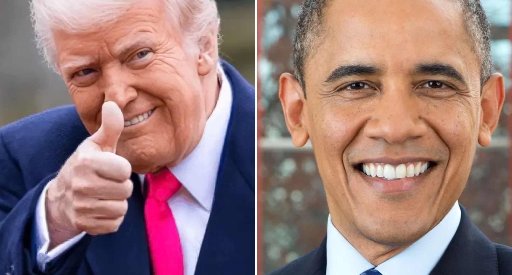 Un sondage révèle si les Américains préfèrent Obama ou Trump comme ...