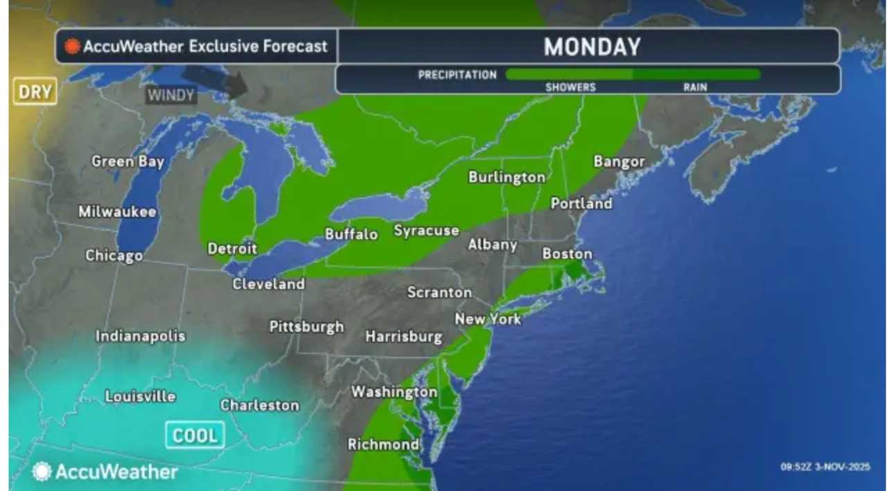 Blustery Winds, Rain On Way As Cold Front Nears
