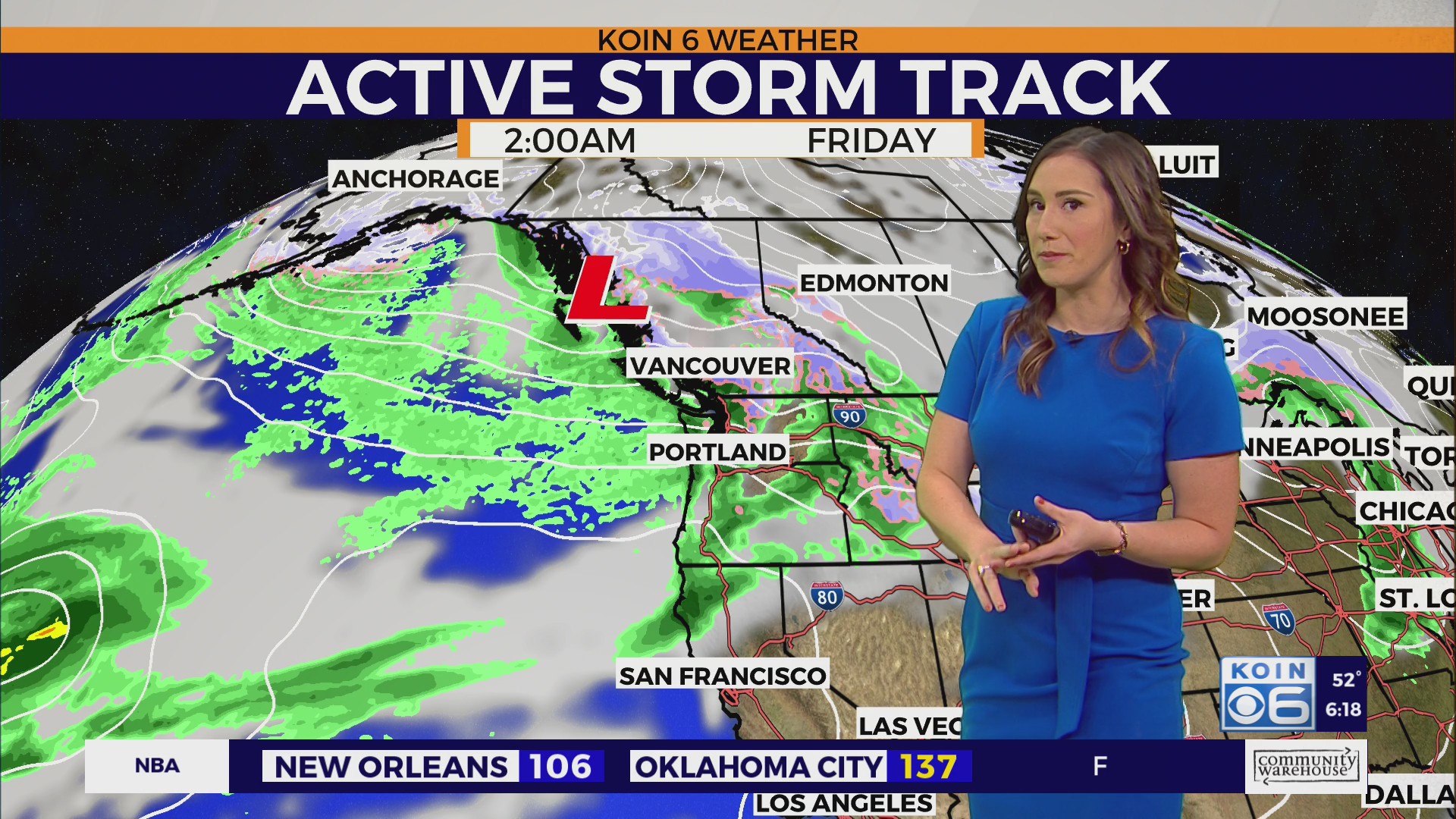 Weather forecast: Wet & stormy week ahead in Portland