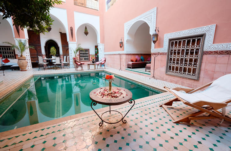 Plastic Bertrand : son magnifique riad à Azemmour (Maroc), où il ...