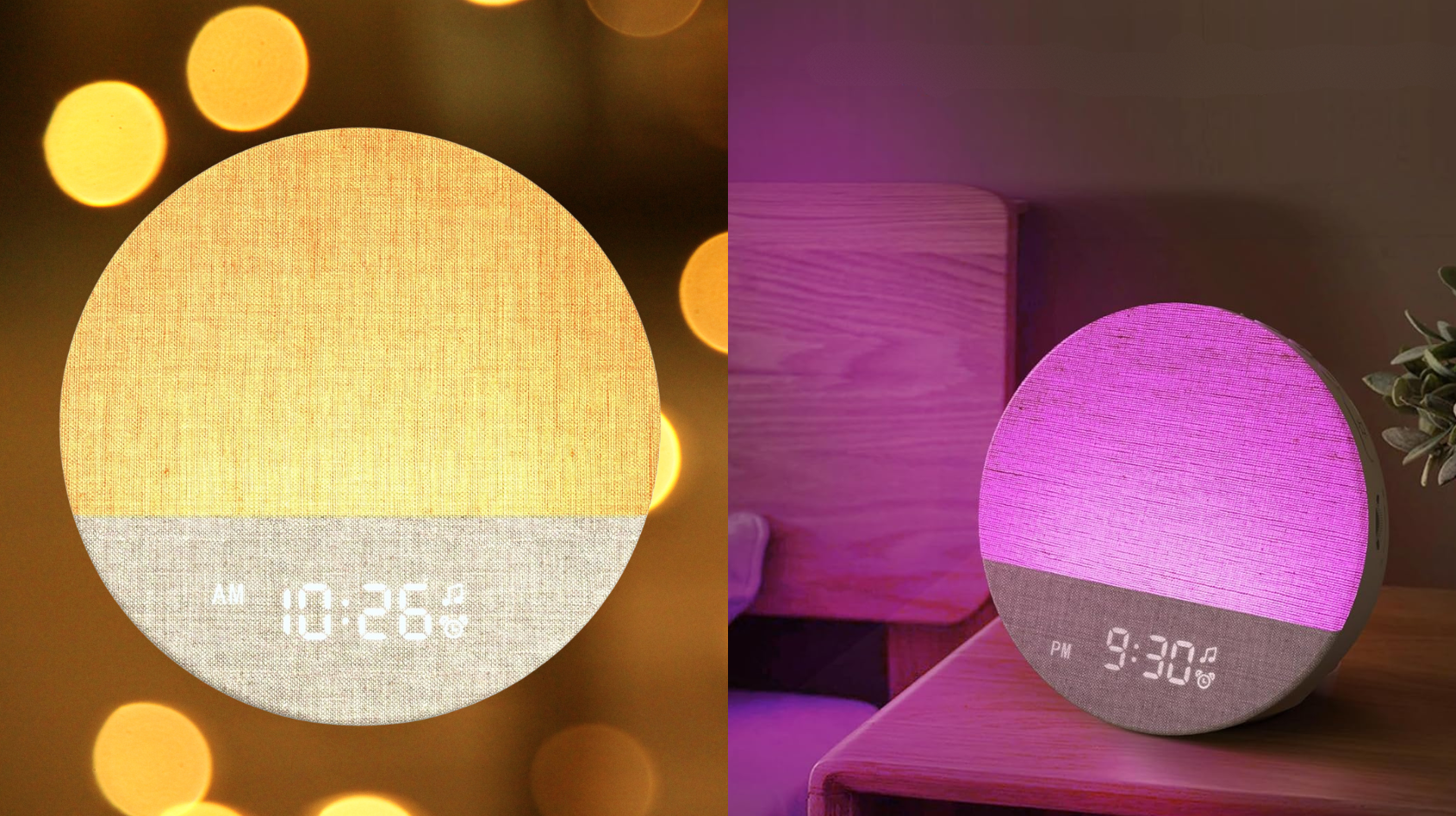 This Sunrise Alarm Clock Wakes You Up Gently On Cold, Dark Mornings ...
