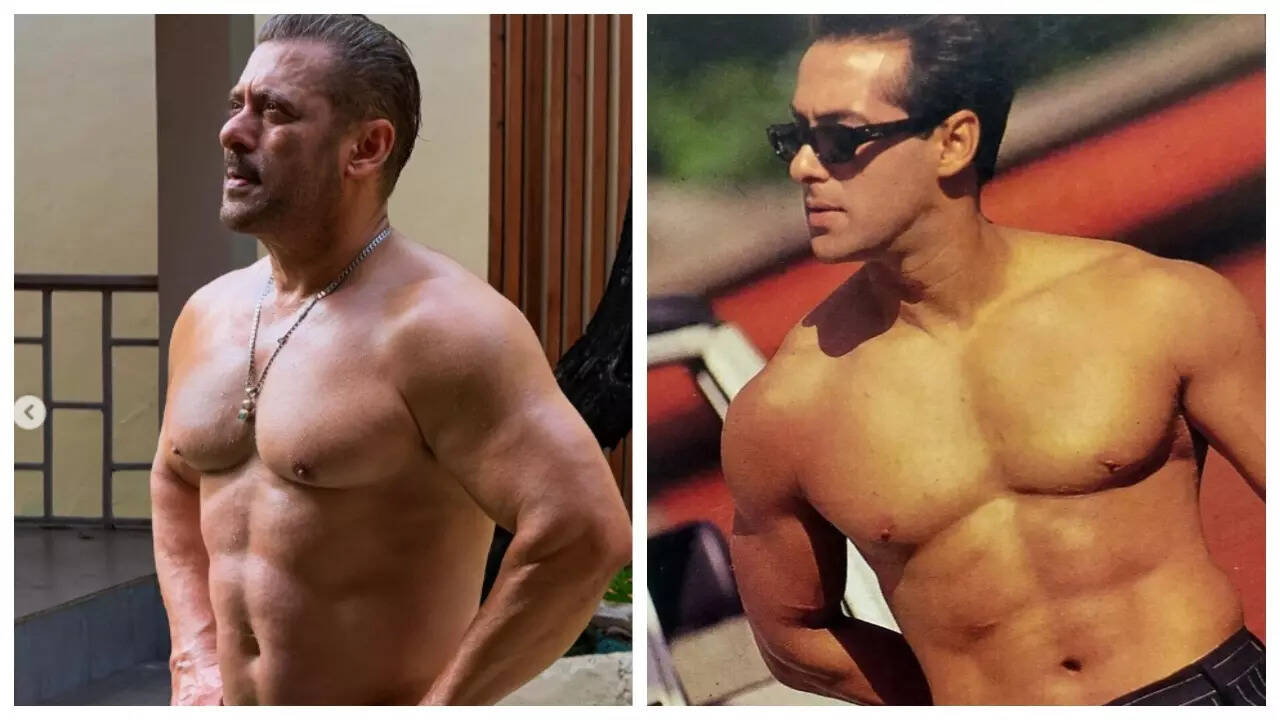 Salman Khan shows off his abs in SHIRTLESS photo; Fans say 