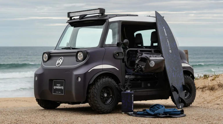 Surf, città e zero benzina: ecco la nuova Citroen Ami Buggy Rip Curl