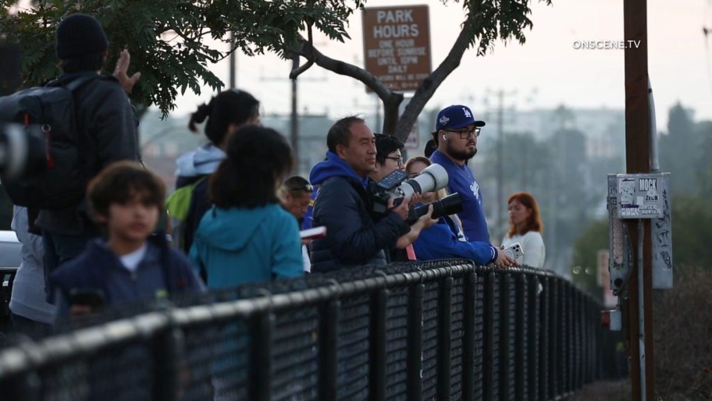 Adoring Dodger Fans Welcome Back the Champs