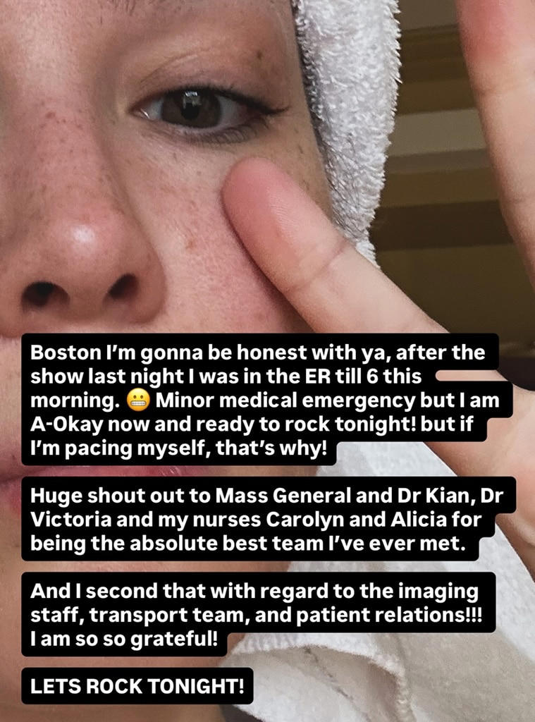 Halsey Hospitalized for “Minor Medical Emergency” After Concert