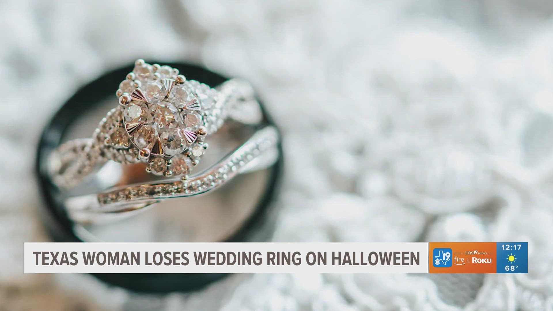 Texas woman loses wedding ring on Halloween