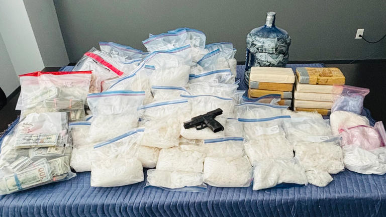130+ lbs of meth, fentanyl seized in 8-month Catawba County drug operation