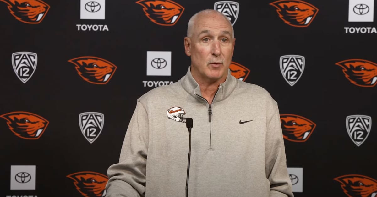 Oregon State Interim HC Robb Akey Press Conference