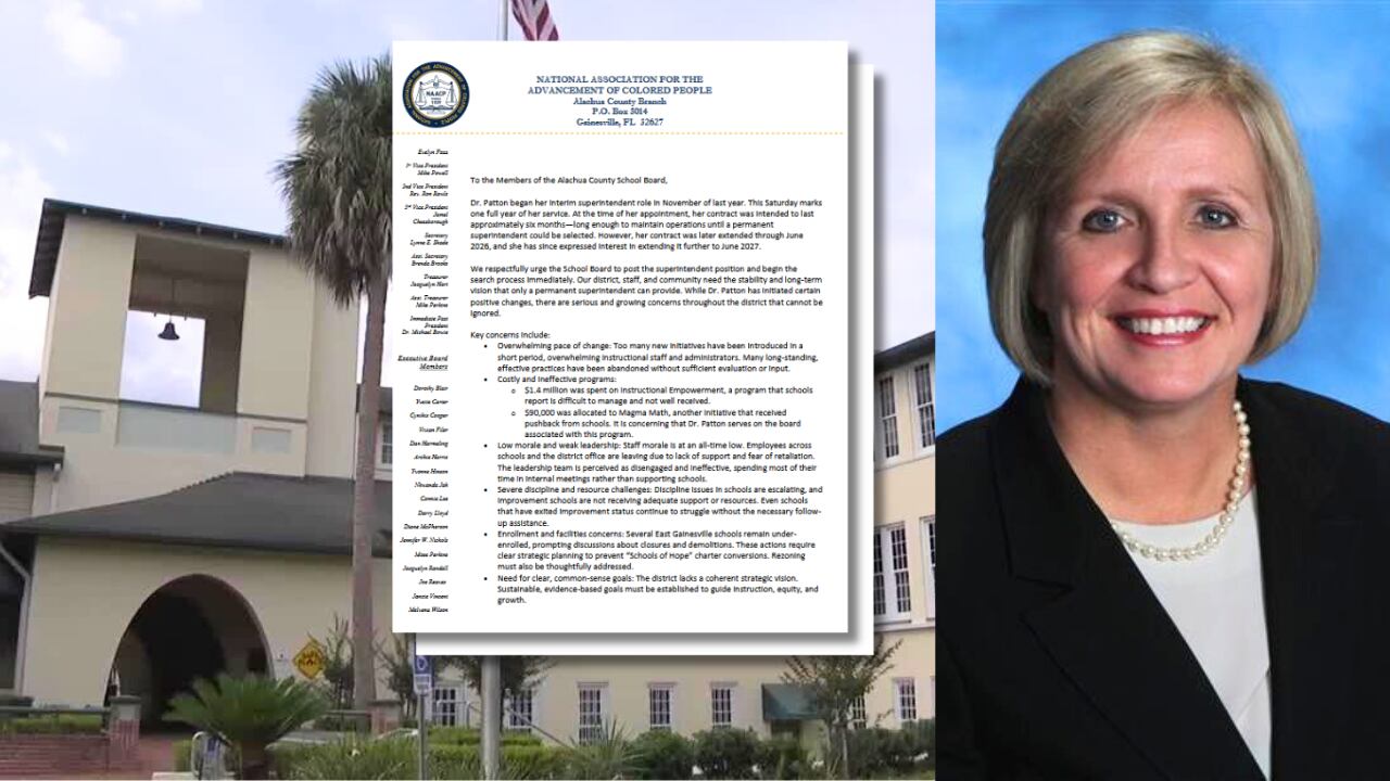 NAACP calls on Alachua County School Board to hire superintendent ...