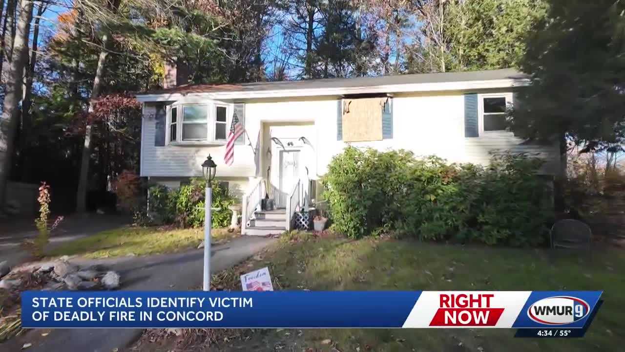 State officials identify man found dead after fire at Concord home