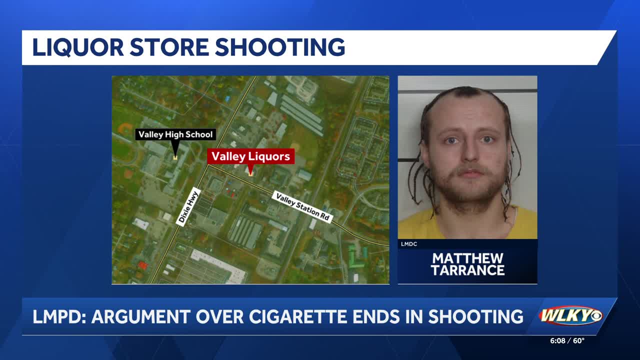 Man charged in shooting at Louisville liquor store