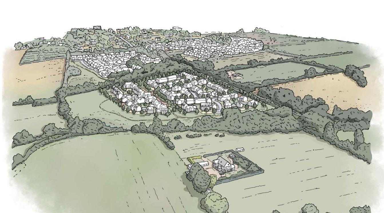 Major plans submitted to build 120 'high-quality' homes on edge of ...