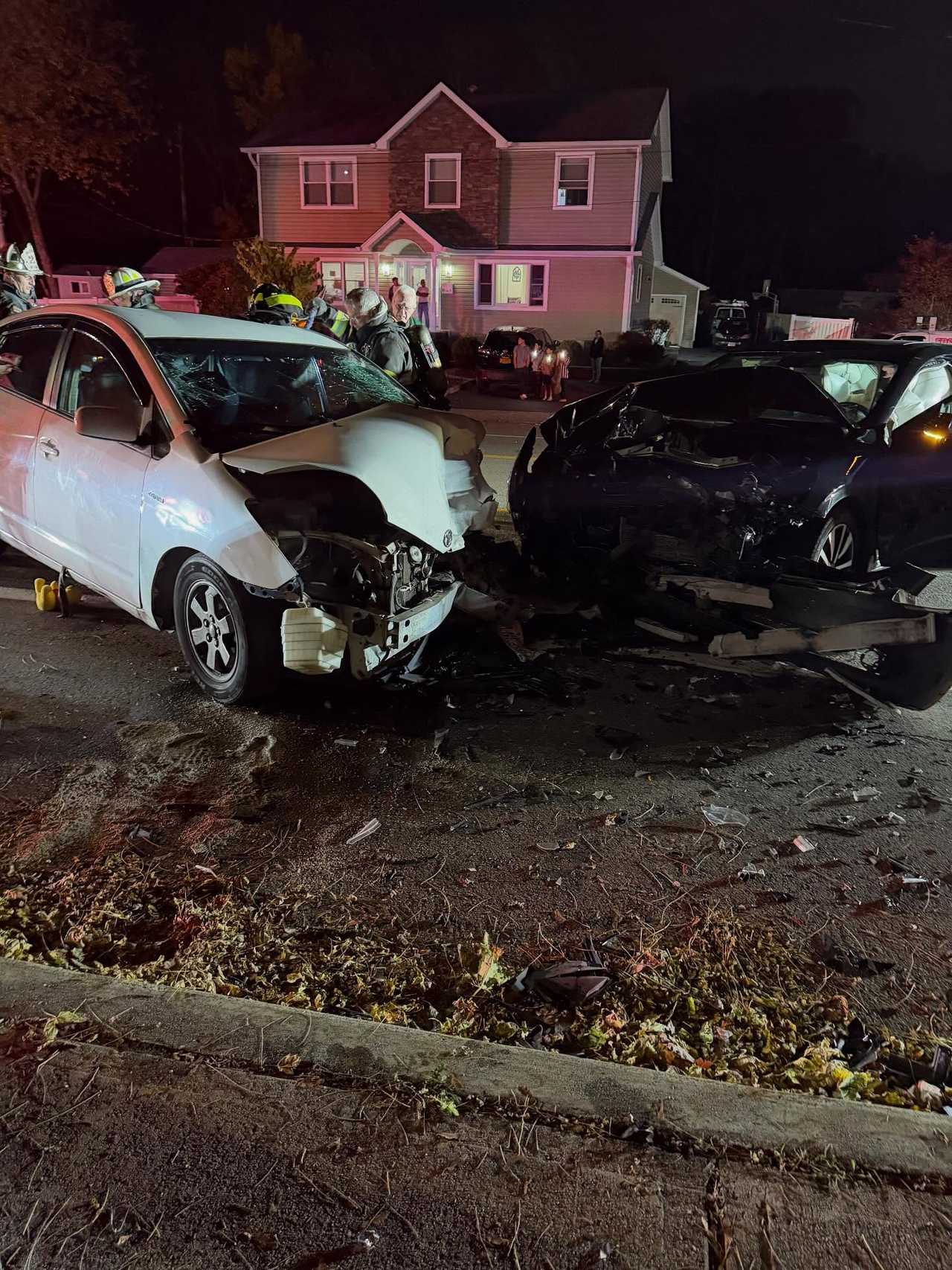 Multiple Injured In Fiery Head-On Crash In Rockland County