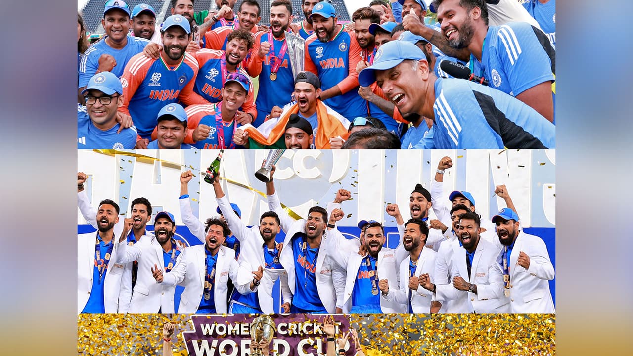 Indian Cricket #39 s Golden Era: Men Women Clinch ICC Trophies
