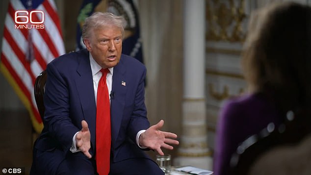 Trump threatens to walk out on Norah O'Donnell as 60 Minutes EDITS OUT ...