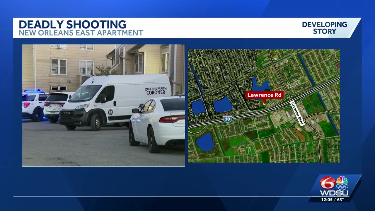 NOPD investigating deadly shooting at the Willows Apartments in New Orleans