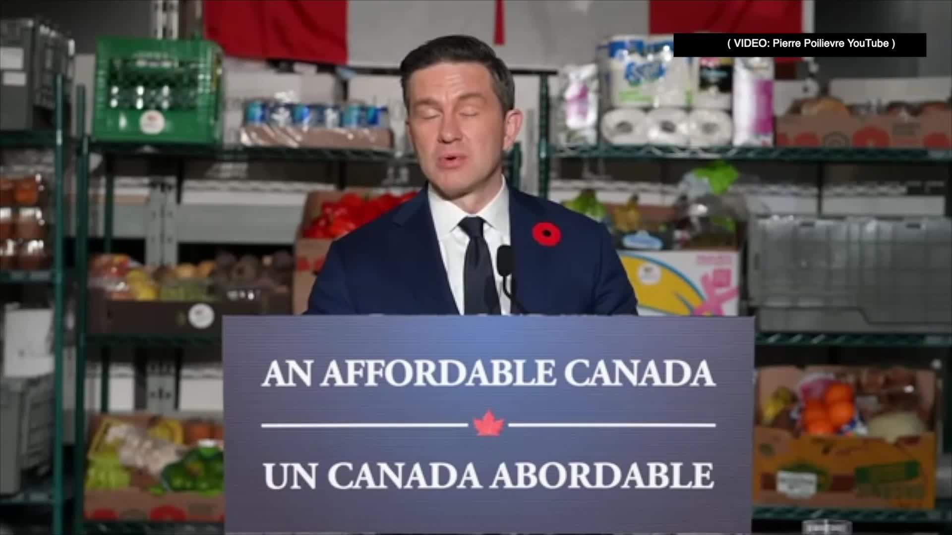 Watch: Conservative leader Poilievre speaks about the upcoming budget