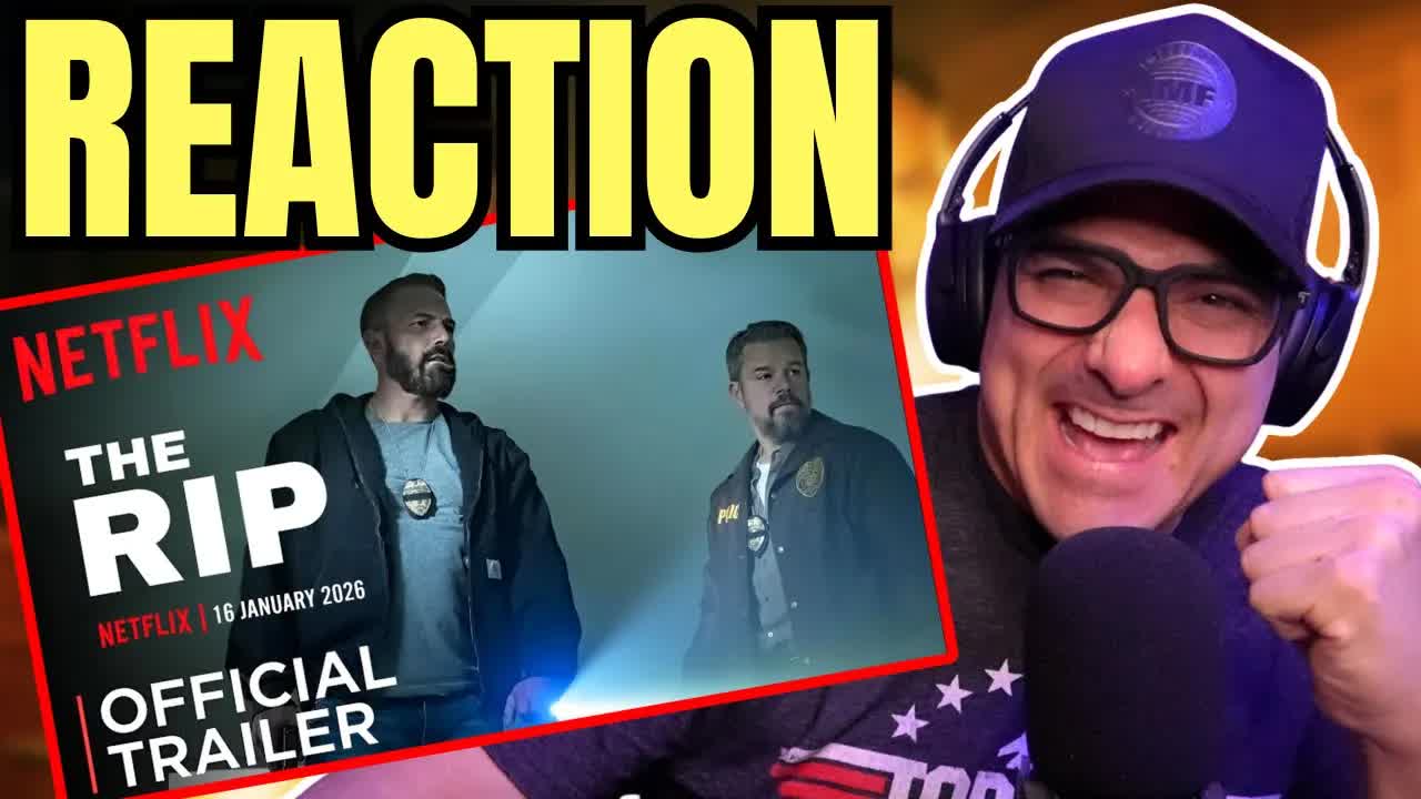 The Rip teaser trailer reaction | Netflix | Matt Damon | Ben Affleck