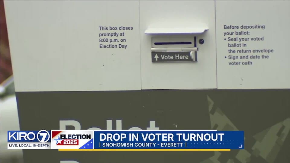 VIDEO: Drop in voter turnout