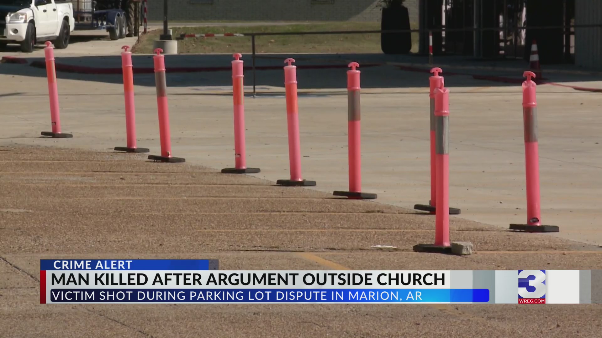 Man fatally shot outside AR church parking lot