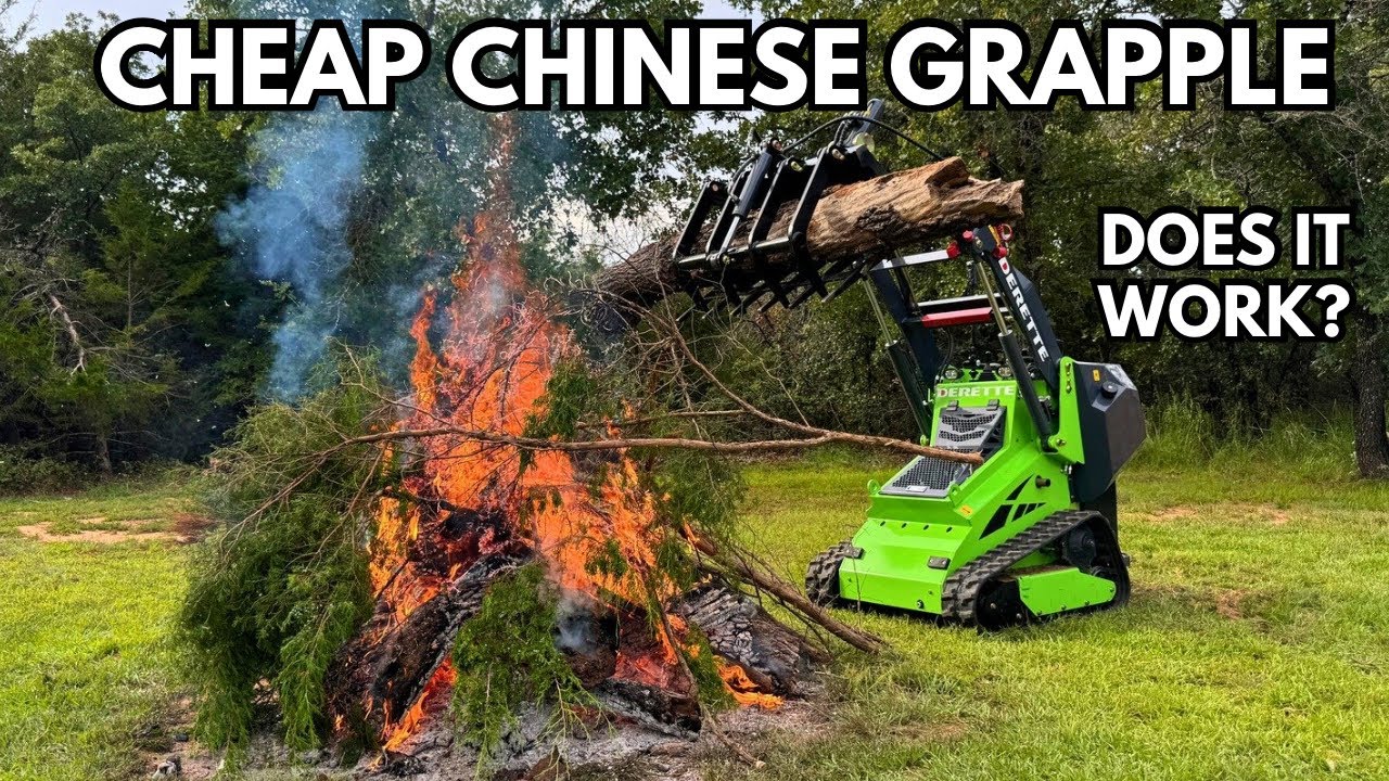 The real capabilities of this Chinese grapple attachment